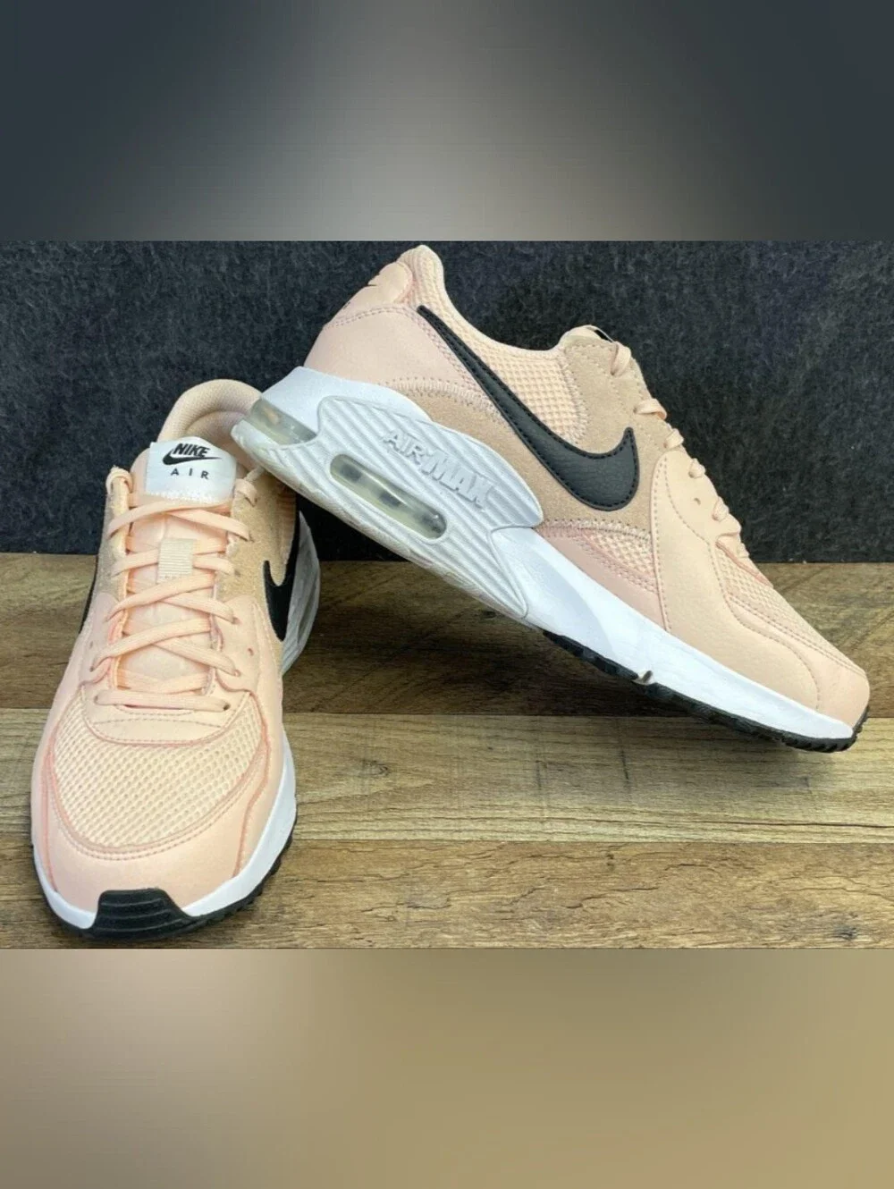 Nike Wmns Air Max Excee 'Washed Coral' Sneakers Size 8 Used MSRP $90